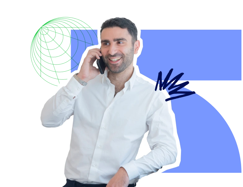 illustration d'un expert-comptable serrant la main à son client
