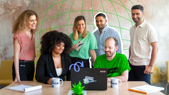 cinq experts-comptables qui discutent de la meilleure approche éthique à avoir