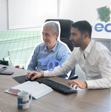 3 experts-comptable du cabinet ECAI en réunion