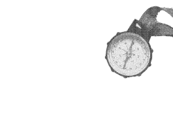  illustration d'une boussole en noir et blanc