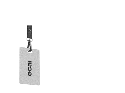  illustration d'une saccoche de bureau en noir et blanc