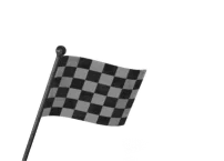  illustration d'un drapeau en noir et blanc