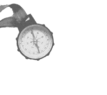  illustration d'un chronomètre en noir et blanc