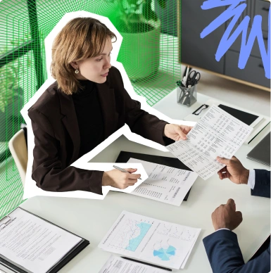 le cabinet d'expert-comptable ECAI en réunion pour un audit d'apport