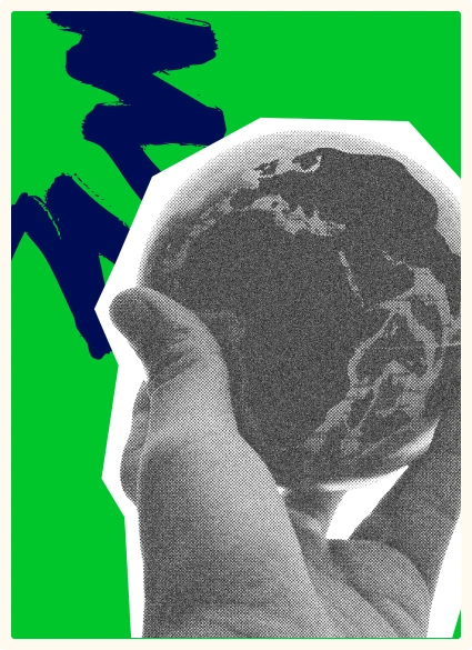 image de la planète pour montrer le développement du cabinet ECAI à l'initernational